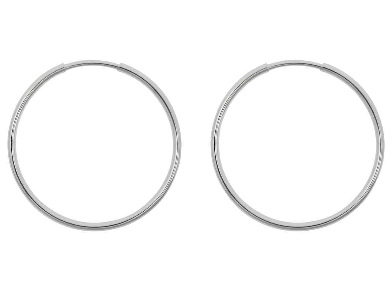 Orecchini A Cerchio Argento 925 Con Zirconi Rosa – Eleganza Senza Tempo Per Donna Moderna