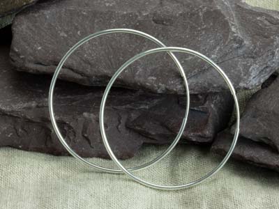 Creolo 38 Mm, Argento 925, Paio - Immagine Standard - 7