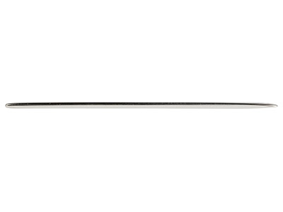 Barra Rettangolare Traforata Con Due Fori, 40 X 4 Mm, Argento 925 - Immagine Standard - 2