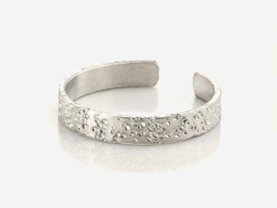 Semilavorato Anello 4 X 51 Mm, Argento 925 - Immagine Standard - 2