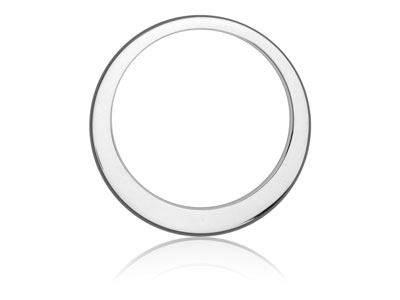 Rondella Asimmetrica 32 Mm, Argento925