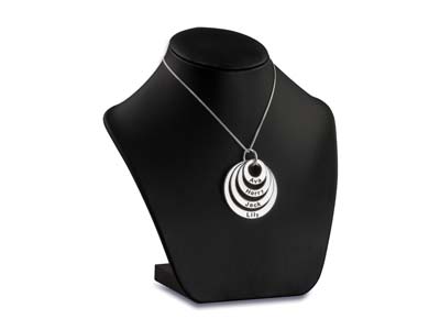 Rondella Asimmetrica 32 Mm, Argento925 - Immagine Standard - 2