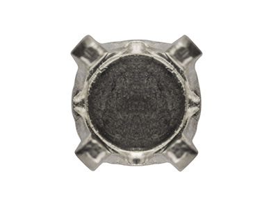 Stelo Chaton 4 Griffe 6 Mm, Argento925, A Pezzo - Immagine Standard - 2
