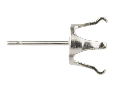 Stelo Chaton 4 Griffe 8 Mm, Argento925, A Pezzo - Immagine Standard - 3