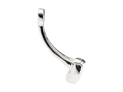 Gioielli Da Lobo Per Sistemi Auricolari Da 14 Mm, Argento 925 E Zirconi, La Coppia Argento 925 - Immagine Standard - 3