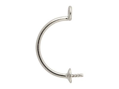 Gioielli Per Lobo Per Sistemi Auricolari 15,8 Mm, Argento 925, Paio - Immagine Standard - 1