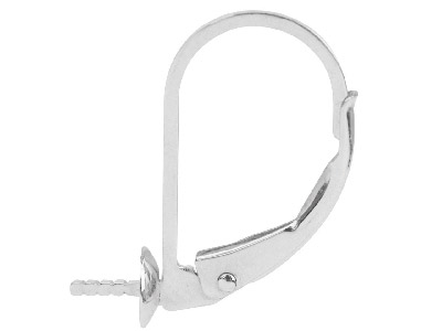 Dormiente Con Calotta Da 4 Mm, Argento 925, Unit@ - Immagine Standard - 1