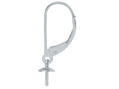Monachella Con Gambo A Calotta Da 4mm, Argento 925, Al Pezzo