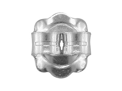 Chiusura Larga, Argento 925, Confezione Da 10 Paia 100% Argento Riciclato - Immagine Standard - 2