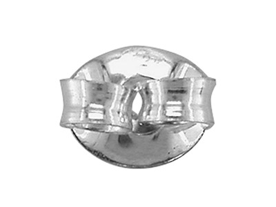 Chiusura A Farfalla Leggera, Argento 925, Confezione Da 10 Paia - Immagine Standard - 2