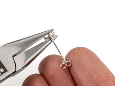 Chiusura A Farfalla Leggera, Argento 925, Confezione Da 10 Paia - Immagine Standard - 4