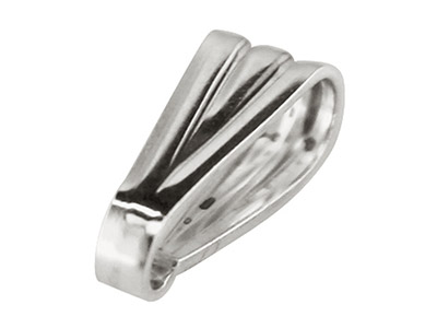 Asola Aperta Scanalata 10,5 Mm, Argento 925, Sacchetto Da 10 - Immagine Standard - 2