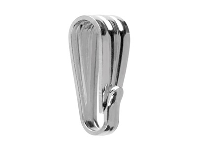 Asola Aperta Scanalata 10,5 Mm, Argento 925, Sacchetto Da 10 - Immagine Standard - 4