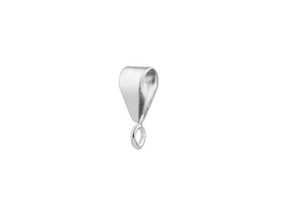 Portagioie Da 5,60 MM Con Anello Aperto Fisso, Argento 925