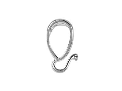 Ciondolo Decorativo Con Gancio 8 X5mm, Argento 925, Sacchetto Da 10 - Immagine Standard - 2