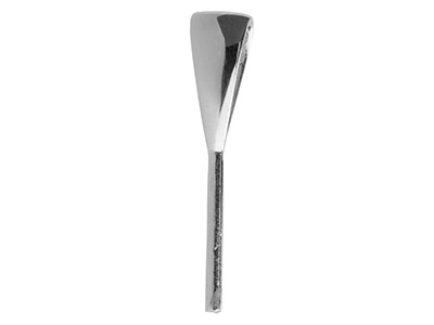 Asola Con Stelo Da 10 Mm, Argento 925 - Immagine Standard - 3