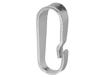 Contromaglia A Clip Per Pendenti, Argento 925, 8 mm, Confezione Da 10 - Immagine Standard - 3