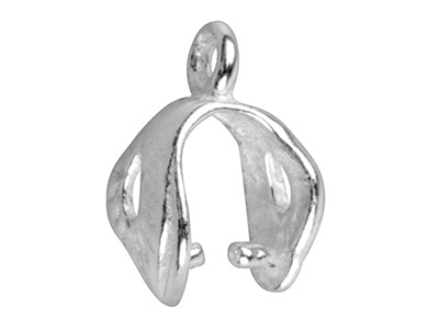 Portagioie Fantasia Con Anello 9,2 Mm, Argento 925 - Immagine Standard - 2
