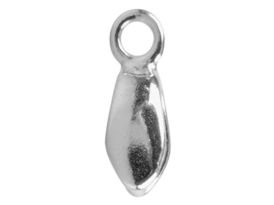 Passante Per Ciondolo Ornamentale Con Anello 10,4 Mm, Argento 925