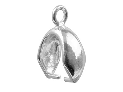 Passante Per Ciondolo Ornamentale Con Anello Da 12 Mm, Argento 925 - Immagine Standard - 2