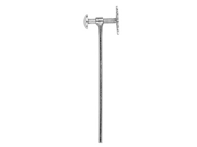 Sistema Per Orecchie Non Forate, Gambo Dritto, Argento 925, Ciascuno - Immagine Standard - 2