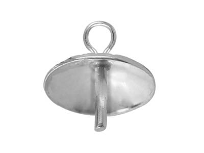 Bail Per Perle Con Calotta Da 3 Mm,argento 925, Sacchetto Da 10 - Immagine Standard - 2