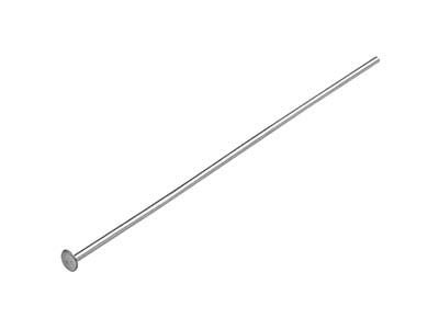 Stelo Con Testa Di Spillo 3840 Mm,argento 925, Sacchetto Da 20