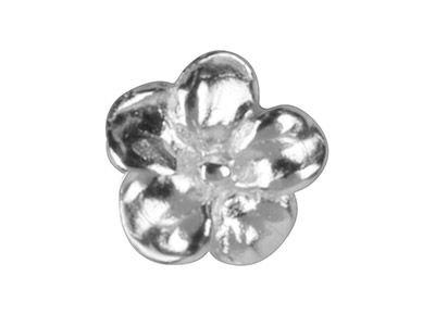 Stelo Da 60 MM Con Testa A Fiore Da4,64 Mm, Argento 925, Sacchetto Da 10 - Immagine Standard - 2