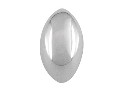 Distanziatore Piatto Rotondo 7,1 X 3,7 Mm, Argento 925, Sacchetto Da 10 - Immagine Standard - 2