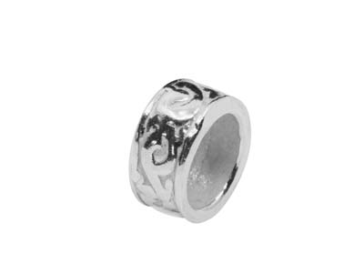 Distanziatore Decorativo 7 X 3,50 Mm, Argento 925, Sacchetto Da 6