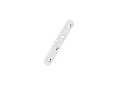 St Sil 4 Hole Pearl Spacer 16mm Pk 10 - Immagine Standard - 1