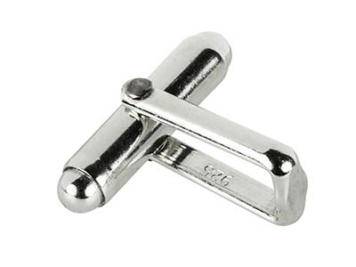 Gemello Assemblato, Argento 925, Ciascuno - Immagine Standard - 2