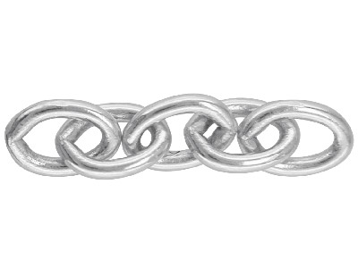 Catena Per Prolunga Da 15 Mm, Argento 925, Sacchetto Da 6