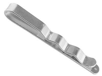 Fermacravatta 50 X 4 Mm, Argento 925 100% Argento Riciclato - Immagine Standard - 1