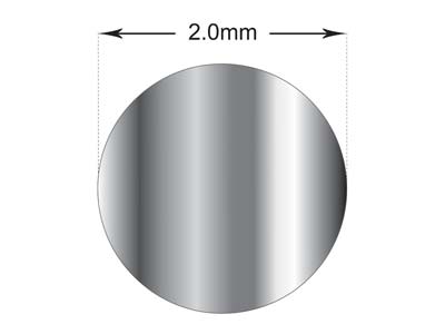 Filo Goffrato MM 2,00, Argento 925 Semiduro - Immagine Standard - 5