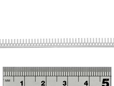 Fascia Da Galleria 0,70 X 4,80 Mm, Argento 925 Semiduro - Immagine Standard - 2