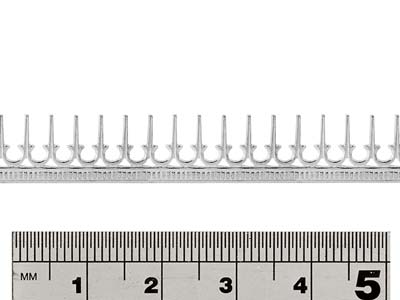 Fascia Galleria Poignard, 0,90 X 9,30 Mm, Argento 925 Semiduro - Immagine Standard - 2