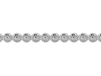 Fascia Galleria Flowers 2,40 X 5,00mm, Argento 925 Semiduro