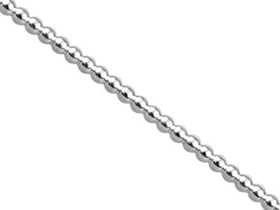 Filo Per Perline 2,50 Mm, Argento 925 Semiduro