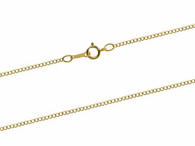 Catena Grumetta In Oro Pieno 1,5 mm, 40 cm - Immagine Standard - 2