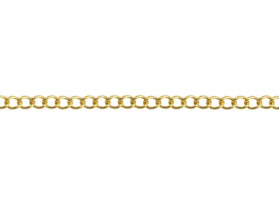 Catena A Maglie Barbazzale 1,50 Mm,40 Cm, Gold Filled - Immagine Standard - 3