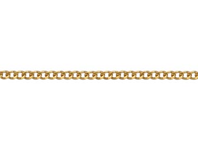 Catena A Maglie Gourmette 2,00 Mm, 45 Cm, Gold Filled - Immagine Standard - 3
