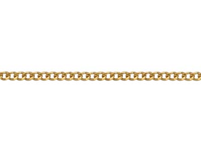 Catena Grumetta In Oro Pieno, 2 mm, 45 cm - Immagine Standard - 3