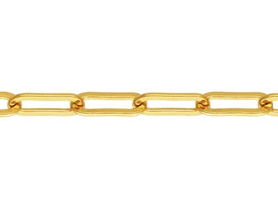 Braccialetto Catena A Graffetta 16,5 Cm In Oro Pieno Con Estensore - Immagine Standard - 2