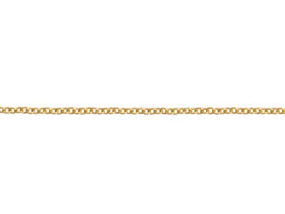 Catenina In Oro Pieno 1,1 mm, 40 cm - Immagine Standard - 3