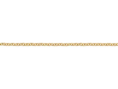 Catenina In Oro Pieno 1,1 mm, 45 cm - Immagine Standard - 3