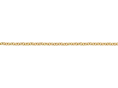 Catena A Maglie Forzate 1,10 Mm, 45cm, Gold Filled - Immagine Standard - 3
