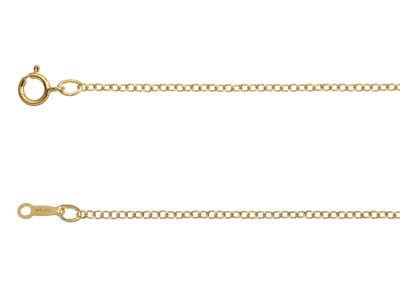 Catena A Maglia Forat 1,70 Mm, 40 Cm, Gold Filled