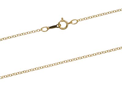 Catena A Maglia For\at 1,70 Mm, 40 Cm, Gold Filled - Immagine Standard - 2