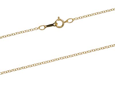 Catenina In Oro Pieno 1.7 mm, 40 cm - Immagine Standard - 2